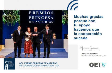 OEI Premio Princesa de Asturias de Cooperación Internacional